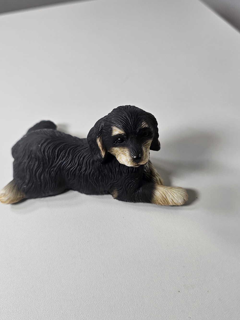 border collie ceramic figurine vintage George Good corporation 1980 dog animal